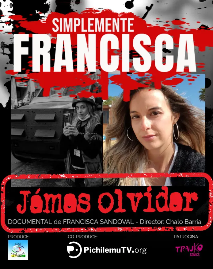 Afiche Simplemente Francisca Corte final
